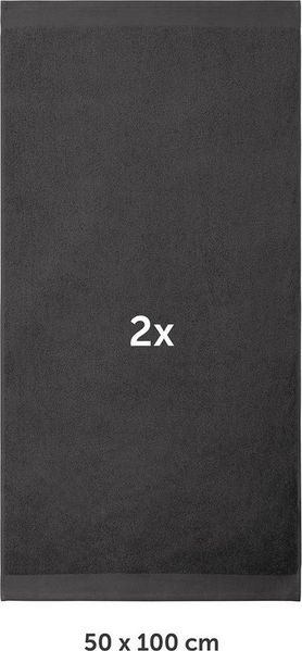 Blumtal Handtücher Premium Frottier Handtücher Set 2 teilig 100% Baumwolle, Frottee (2X (50x100 cm), 2-St), Oeko-TEX zertifiziert - Ultra saugstarkes Frottier Handtücher Bild 2