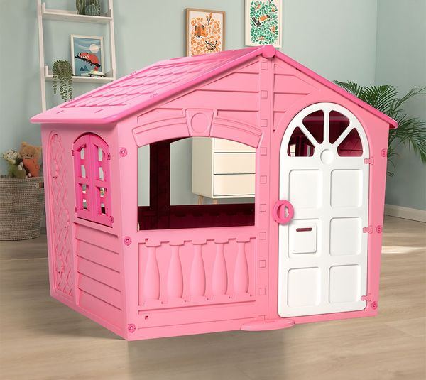 Westmann Kunststoff Spielhaus Pinky | Bunt |
