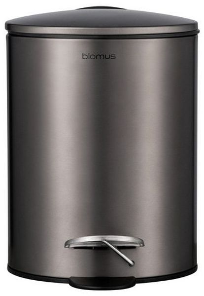 blomus Mülleimer -TUBO- Treteimer: Smart-Close-System, hochwertig und stilvoll, 3 Liter, Hochwertig, Pulverbeschichtet, Kompakt, Smart-Close, Inneneimer