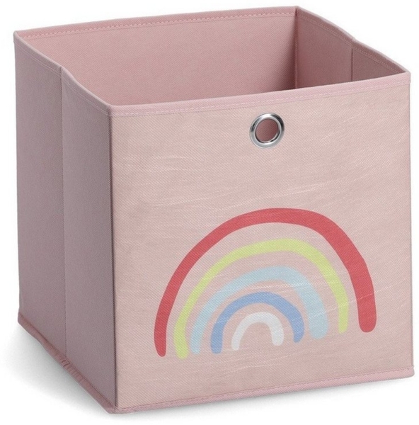 Spielzeugbox, Stoff, 28 x 28 x 28 cm, ZELLER