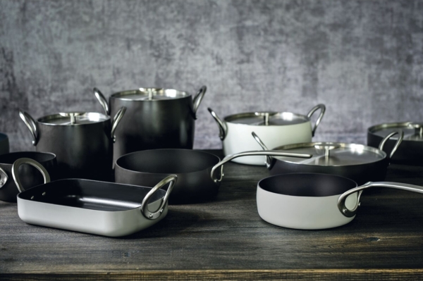 SERAX Serene White Kochtopf mit Deckel, Inhalt: 7,5 Liter, ø: 220 mm Bild 2