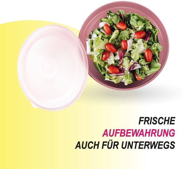 Vorratsdosen mit Deckel für Lebensmittel, Frischhaltedosen Mikrowellen-, Gefriergeeignet, Spülmaschinenfest 4er Set, Meal Prep Boxen, Aufbewahrungsbox Bild 6