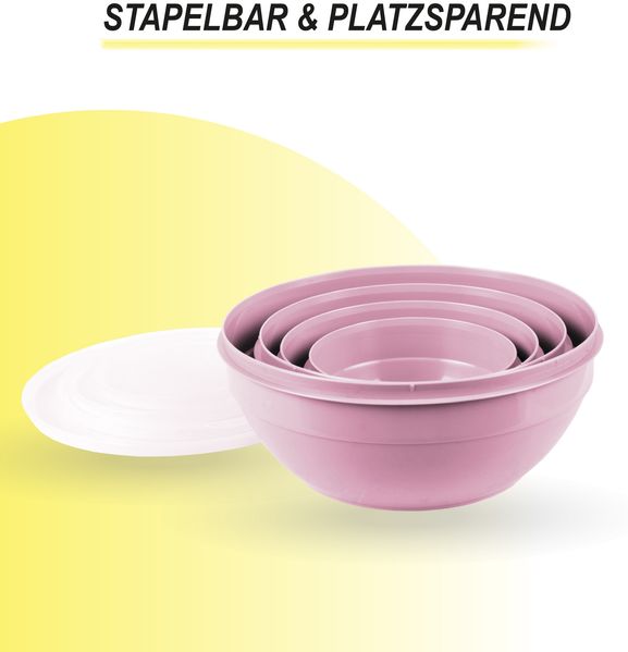 Vorratsdosen mit Deckel für Lebensmittel, Frischhaltedosen Mikrowellen-, Gefriergeeignet, Spülmaschinenfest 4er Set, Meal Prep Boxen, Aufbewahrungsbox Bild 4