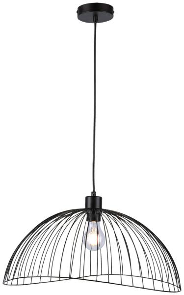 Hängeleuchte, Käfig Design, schwarz, 46 cm, FABIO