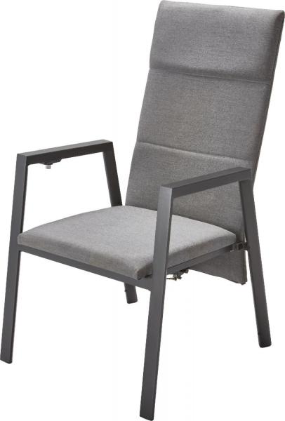 Primaster Movesessel Arona Anthrazit Garten-Loungemöbel 60,5 x 77 x 107cm Sessel