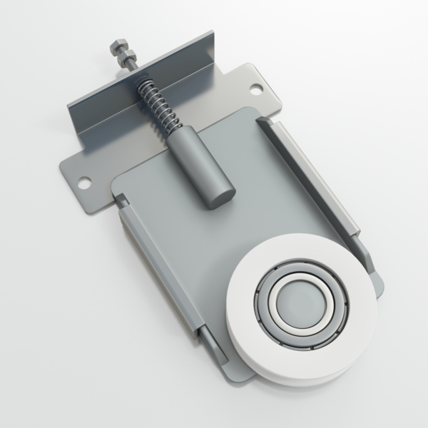 Schwebetrenschrank RIMA 2-trig Schrank 120 cm (mit Spiegel) Farbe: Schwarz Bild 7