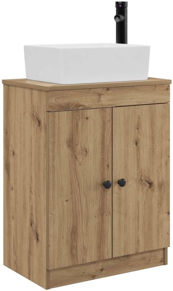 vidaXL Badezimmerschrank mit Waschbecken Artisan-Eiche 54 x 35 x 83 cm 890137
