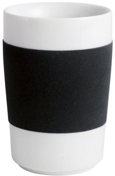 KAHLA Becher touch! henkelloser Becher mit Samt-Banderole, Porzellan, Made in Germany Bild 2
