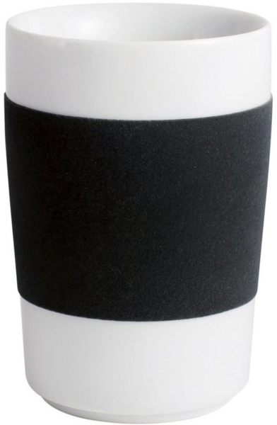 KAHLA Becher touch! henkelloser Becher mit Samt-Banderole, Porzellan, Made in Germany Bild 3