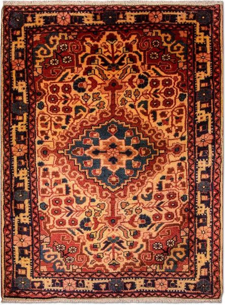 Perserteppich - Nomadic 95 x 68 cm - mehrfarbig