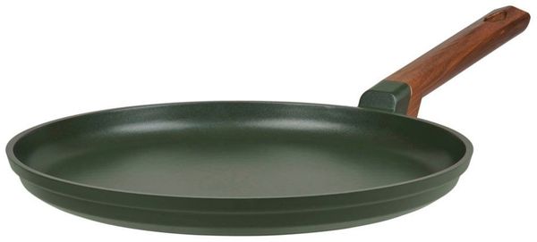 RESTO Kitchenware Crêpepfanne Sadr, Pfankuchenpfanne langlebig und spülmaschinenfest, Aluminiumguss (1-tlg), Innere Queenhome-Antihaftbeschichtung für mehr Widerstandsfähigkeit
