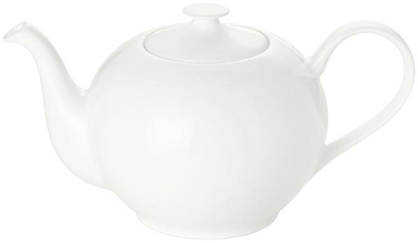 Dibbern Fine Bone China Weiss Classic Teekanne rund 1,3 L