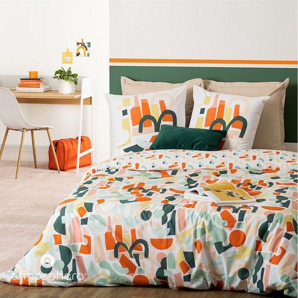 Atmosphera Créateur d'intérieur Bettwäsche Bettwäsche-Set MATTYS, 240 x 220 cm, Baumwolle, angenehmes Material