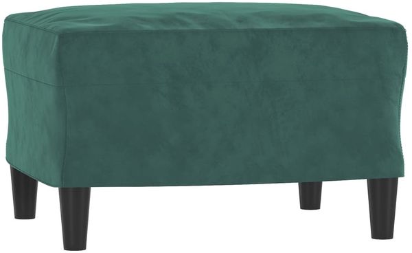 vidaXL 3-tlg. Sofagarnitur Dunkelgrün Samt 3202026 Bild 5