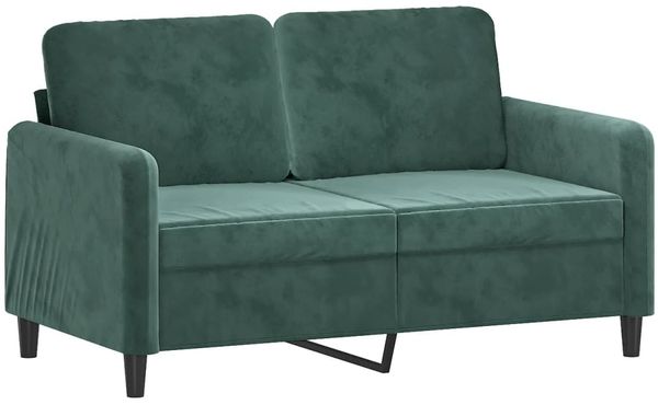 vidaXL 3-tlg. Sofagarnitur Dunkelgrün Samt 3202026 Bild 3