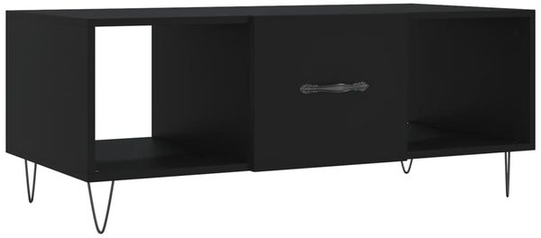 vidaXL Couchtisch Schwarz 102x50x40 cm Holzwerkstoff 829293 Bild 2