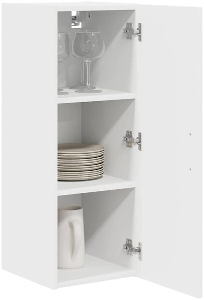 vidaXL Geschirrspülerfront Kalmar 2 pcs Weiß 30 x 31 x 80 cm 884655 Bild 3