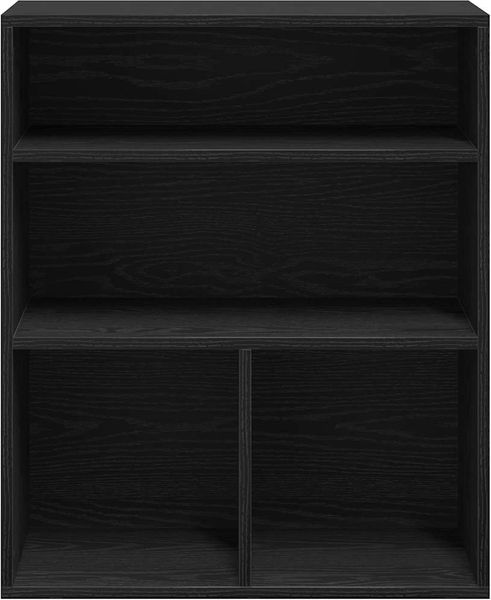 vidaXL Bücherregal Schwarz 60x30x71,5 cm Holzwerkstoff 860311 Bild 4