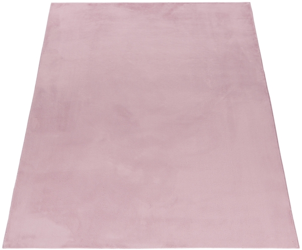 Hochflor Teppich Pia Läufer - 60x110 cm - Rosa Bild 3