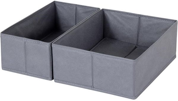 ORLISA Hemnes Schubladen Organizer Set 16-teilig Grau