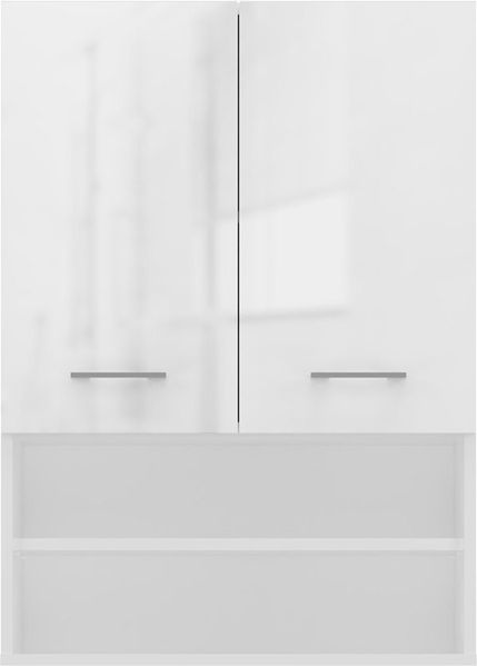 ibonto HÄNGESCHRANK WEISS 64x90x30cm (H 90 x T 30 x B 64 cm)