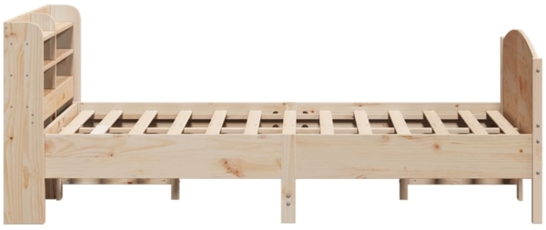vidaXL Massivholzbett ohne Matratze 120x190 cm Kiefernholz 3306978 Bild 4