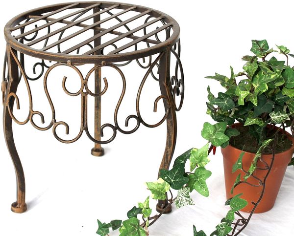 Blumenhocker 140129 S Blumenständer 25cm Pflanzenständer Hocker Beistelltisch Tisch