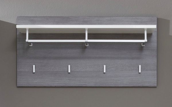 INOSIGN Garderobenpaneel Sovana (1 St), Garderobenpaneel mit Ablage & Haken - (B/T/H) 80/28/40 cm