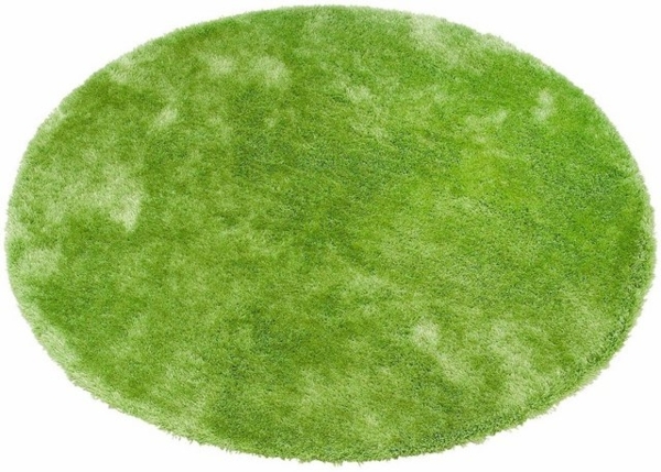 Bruno Banani Hochflor-Teppich Dana Teppich, Kundenliebling, rund, Höhe: 30 mm, unifarben, Mikrofaser Teppiche, Wohnzimmer, Schlafzimmer, Esszimmer Bild 4