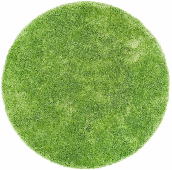 Bruno Banani Hochflor-Teppich Dana Teppich, Kundenliebling, rund, Höhe: 30 mm, unifarben, Mikrofaser Teppiche, Wohnzimmer, Schlafzimmer, Esszimmer Bild 3