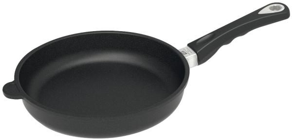 AMT Gastroguss Bratpfanne mit festem Griff, 5,0 cm, Ø 24 cm, Induktionsgeeignet