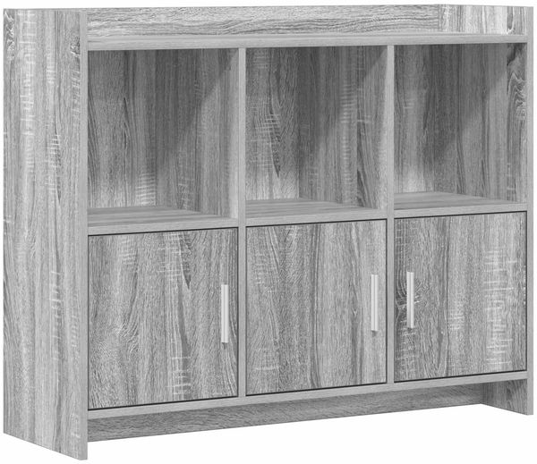 vidaXL Sideboard Grau Sonoma 98,5 x 33 x 80 cm Holzwerkstoff 8011144