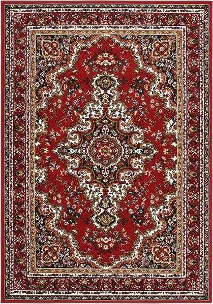 OTTO home Teppich Oriental, Made in Belgium, rechteckig, Höhe: 7 mm, Orient-Optik, mit Bordüre, Teppich, Kurzflor, Weich, Kundenliebling
