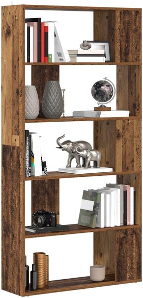 vidaXL Bücherregal Altholz 80 x 24 x 159 cm Holzwerkstoff 8003710 Bild 3