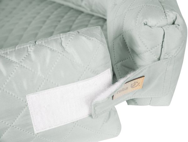 roba Babylounge 3 in 1 'roba Style' - Wickelauflage & Bettschlange - Frosty Green Bild 5