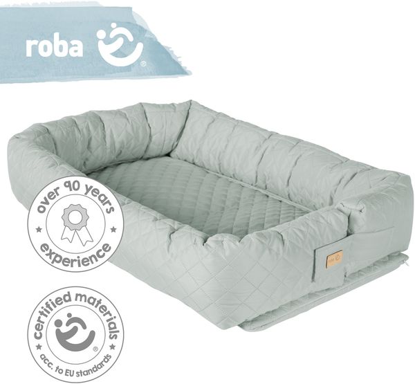 roba Babylounge 3 in 1 'roba Style' - Wickelauflage & Bettschlange - Frosty Green Bild 7