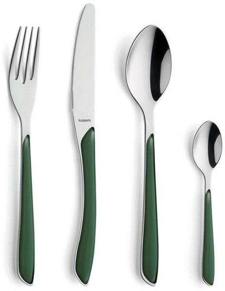 Kuppels PRISMA Besteckset 24-teilig tannengrün mattiert