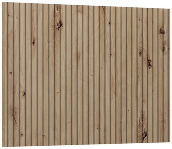 Küchenfront R-Line Artisan-Eiche 59.6 x 36 cm Möbelfront für den flachen Hängeschrank Vicco