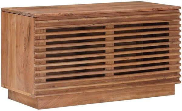 vidaXL Aufbewahrungsbox mit Speicher Natur 85 x 40 x 46 cm 42020068