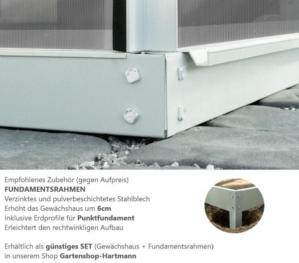 Vitavia Gewächshaus Ida 6500, alu, 6mm HKP Bild 3