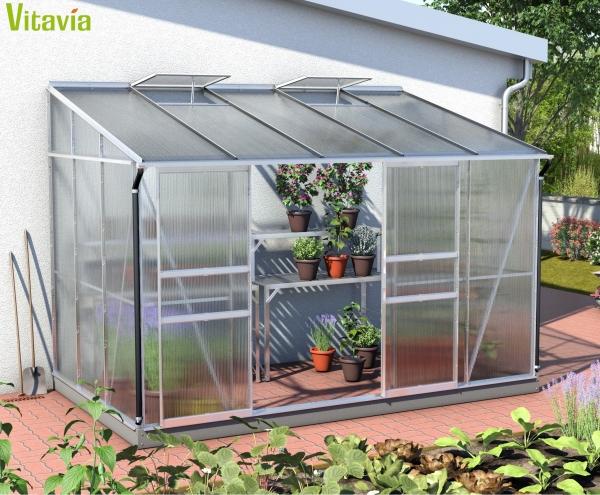Vitavia Gewächshaus Ida 6500, alu, 6mm HKP Bild 4