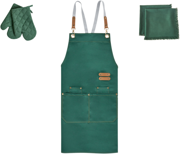 Küchentextilien Set BRASSICA Grün