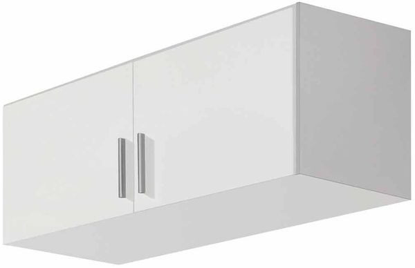 Schrankaufsatz Chile / Celle, Holzwerkstoff, Weiß, 91 x 39 x 54 cm