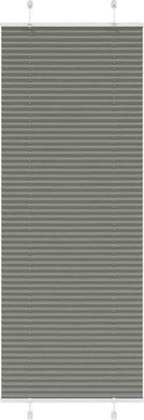 vidaXL Plissee Anthrazit 80x200 cm Stoffbreite 79,4 cm Polyester 4015105