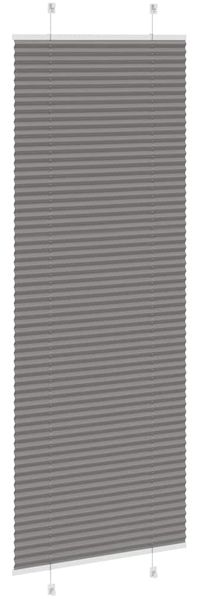 vidaXL Plissee Anthrazit 80x200 cm Stoffbreite 79,4 cm Polyester 4015105 Bild 4