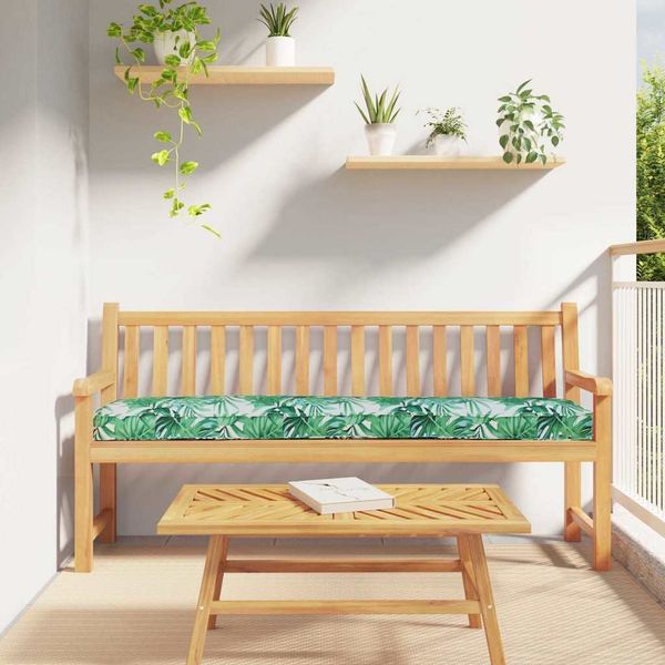 vidaXL Palettenkissen Floral Blattmuster 200 x 40 x 8 cm Oxford-Stoff 42001686