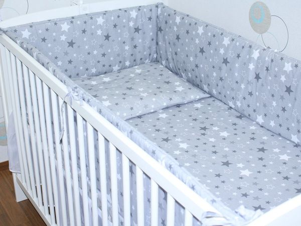 Primawela Bettnestchen Nestchen 420 cm Bettumrandung Baby Bett Kinder Nest Kopfumrandung
