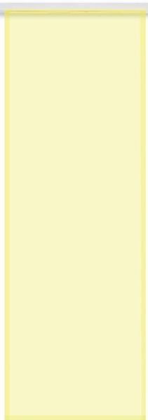Bestlivings Flächenvorhang Noella gelb - lemongelb mit Technik, 60x245 cm
