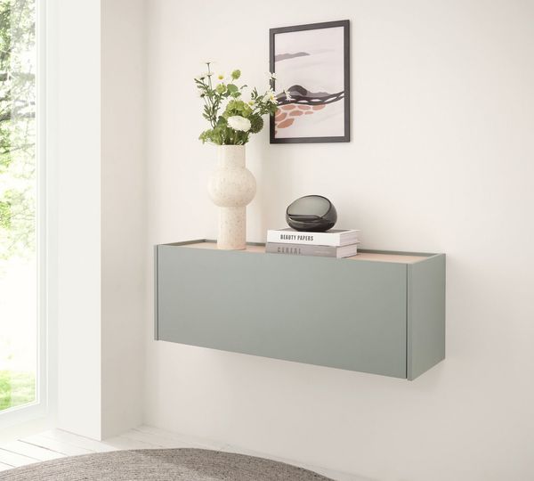 Home affaire Mehrzweckschrank GiRON/CiTY, Wandgarderobe in vier Farben, Wandschrank zeitloses Design, Breite 100 cm, großes Fach