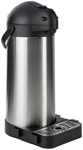 ONVAYA Pump-Isolierkanne Airpot Pumpkanne, Isolierkanne, Thermoskanne, Edelstahl, 1.9L, 3L, 5L, 3 l